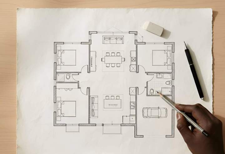 Plan construction villa Guadeloupe
