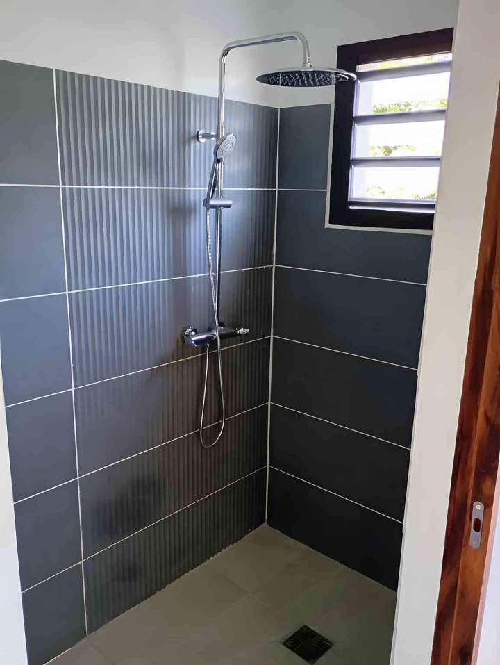 Douche design maison Guadeloupe