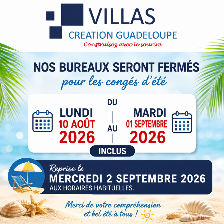 Congés d'été 2026